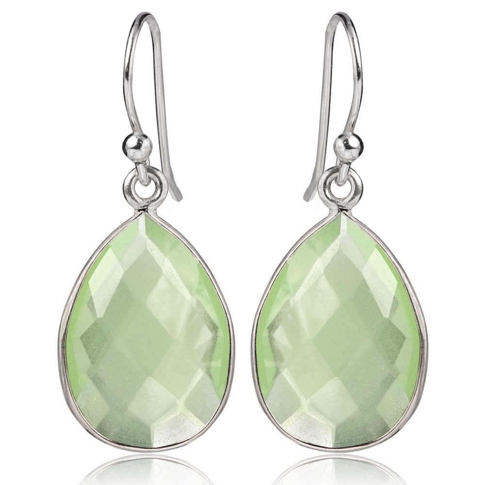 ⚠️FINAL CLEARANCE⚠️Green Chalcedony Teardrop Shape
